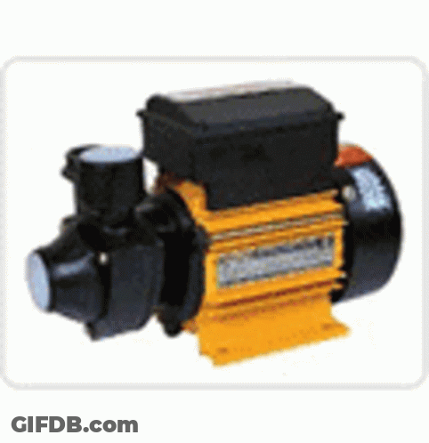 Yellow And Black Water Pump GIF