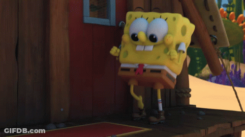 Yellow And Red Foot On Red Rug GIF