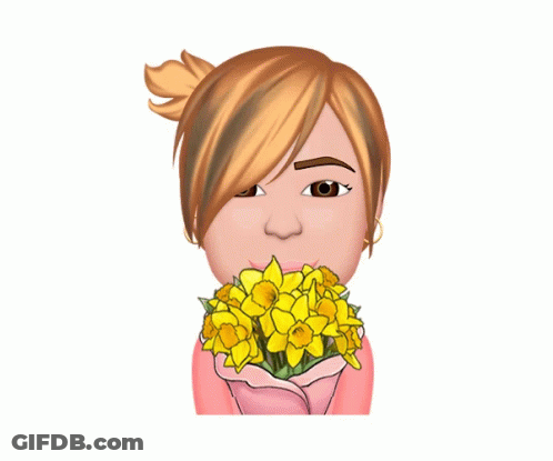Yellow And White Flower Canni Rhode GIF