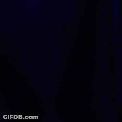 Yellow And White Painting On Dark Background GIF