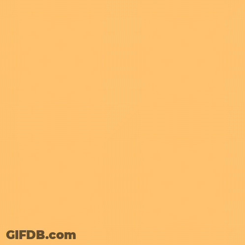 Yellow Background With Red Thank You GIF