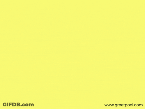 Yellow Background With Rose Saying Best Of Luck GIF