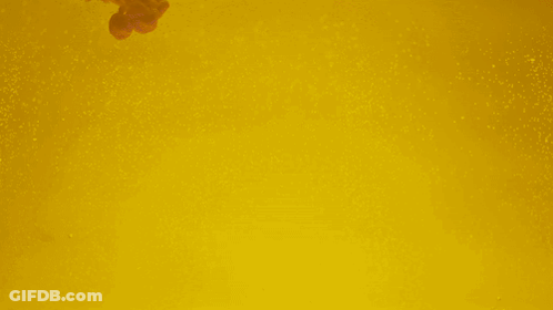 Yellow Background With Smoke GIF