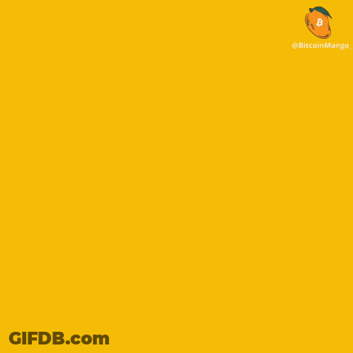 Yellow Background With White Circle B And Always Welcome GIF