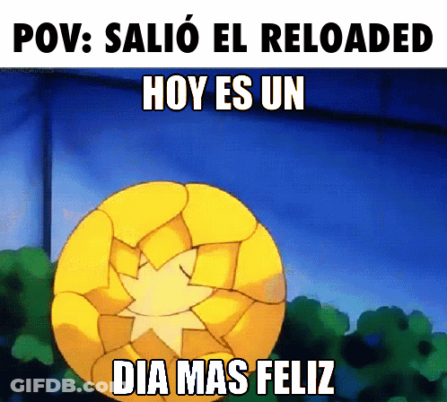 Yellow Ball Pov Salio El Reload Hoy Es Un Dia Mas Feliz GIF