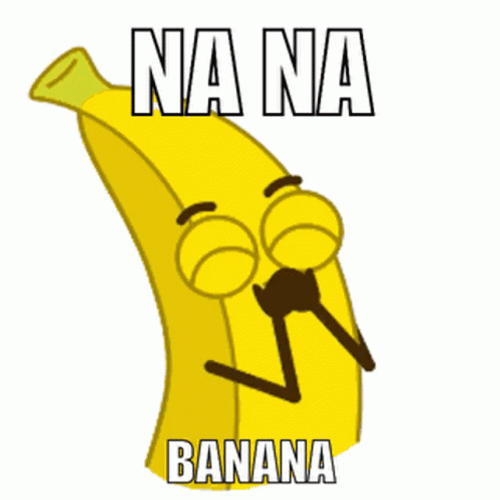 Yellow Banana Flying Kiss Heart GIF