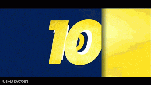 Yellow Box With Yellow Circle On Blue Background GIF