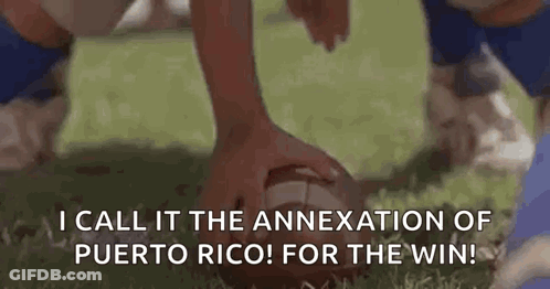 Yellow Cartoon Character Eating Meat With Two Cows Watching GIF