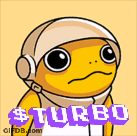 Yellow Cartoon Character With Helmet Saying Turbo GIF