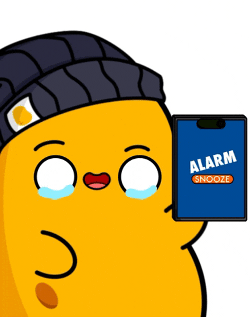 Yellow Chicken Crying Im Tired GIF