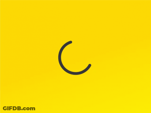 Yellow Circle With Black Check Mark GIF