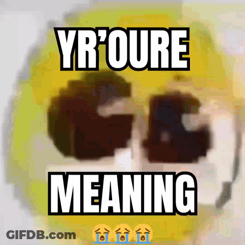 Yellow Circle Yr ' Oure Meaning GIF