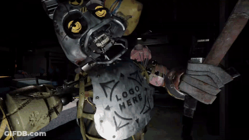 Yellow-Eyed Machine Close Up GIF