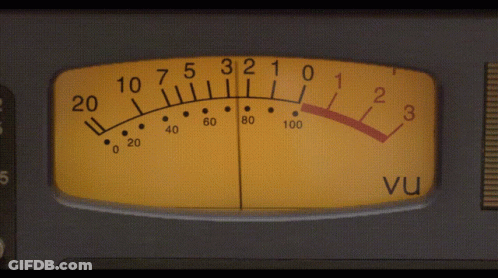 Yellow Gauge With VU On Bottom GIF