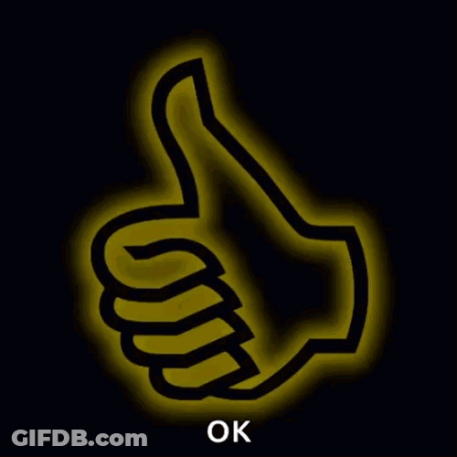 Yellow Glow Thumb GIF