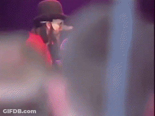 Yellow Guitarist Next To Red Shirt Man GIF