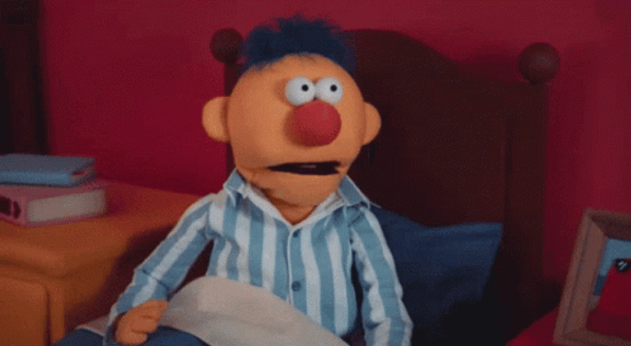 Yellow Guy Nightmare Don't Hug Me I'm Scared GIF