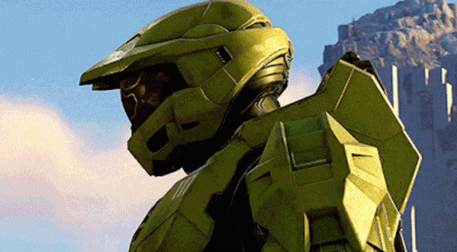 Yellow Halo Infinite GIF