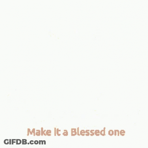 Yellow Hello Sunday Sign GIF