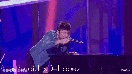 Yellow Jacket Singer Bows My Head M' Lady GIF