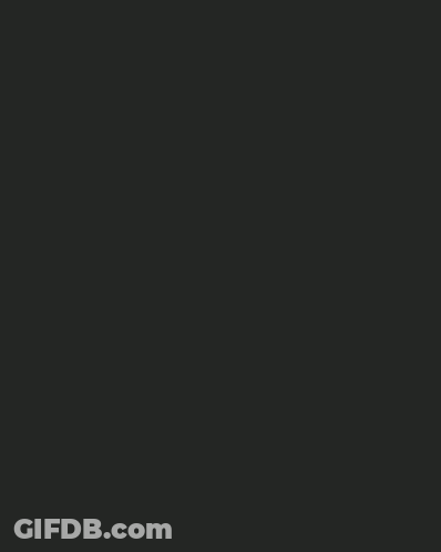 Yellow Lightning Bolt In Triangle On Dark Background GIF