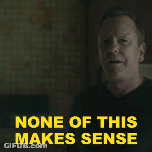 Yellow Man Says None Of This Makes Sense GIF