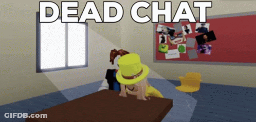 Yellow Minecraft Character With Crown Says Reviving Chat GIF