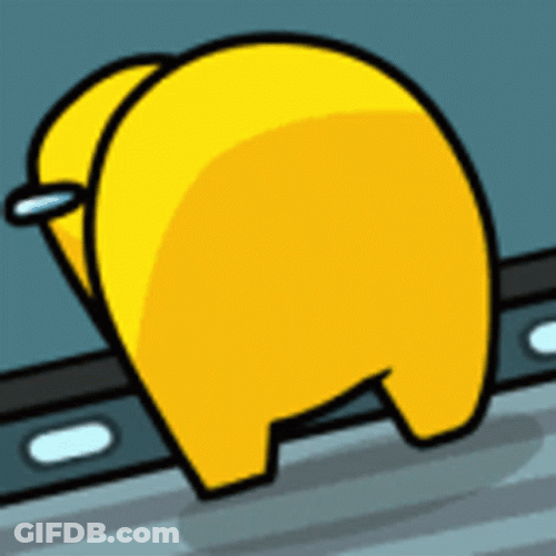 Yellow Neon Funny Twerk GIF