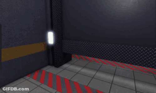 Yellow Robot Holding Sword Says Striker Has Bee GIF