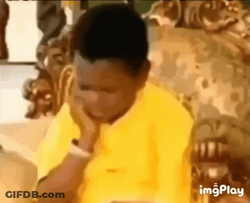 Yellow Shirt Man Covering Face On Couch Imgplay GIF