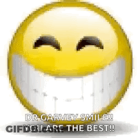 Yellow Smiley Big Teeth Says Dr Garvey Smile GIF