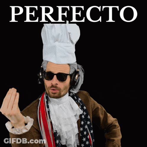 Yellow Smiley Chef Hat Delicia GIF
