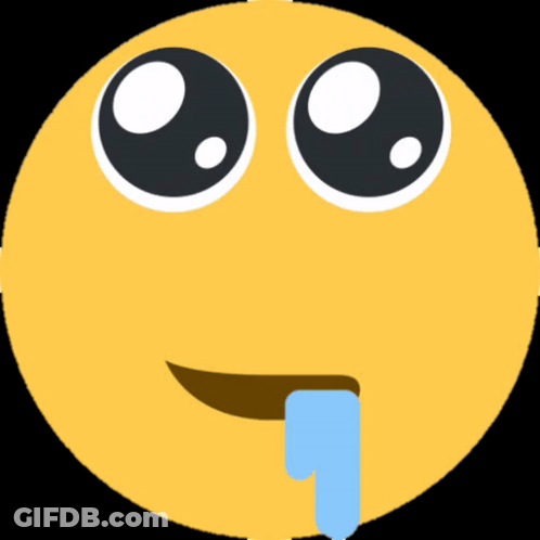 Yellow Smiley Crying GIF