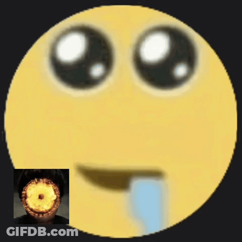 Yellow Smiley Crying GIF