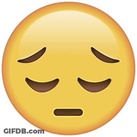 Yellow Smiley Face Eyes Closed GIF