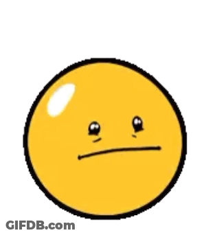 Yellow Smiley Face With GG GIF