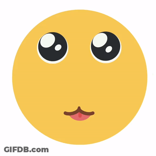 Yellow Smiley Face With Tongue GIF