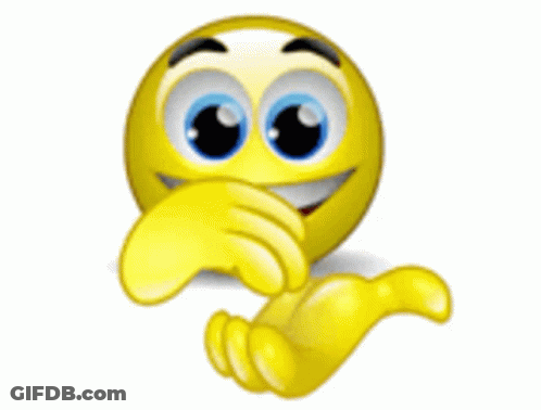 Yellow Smiley Giving Thumbs Up GIF