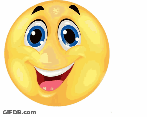 Yellow Smiley Giving Thumbs Up GIF