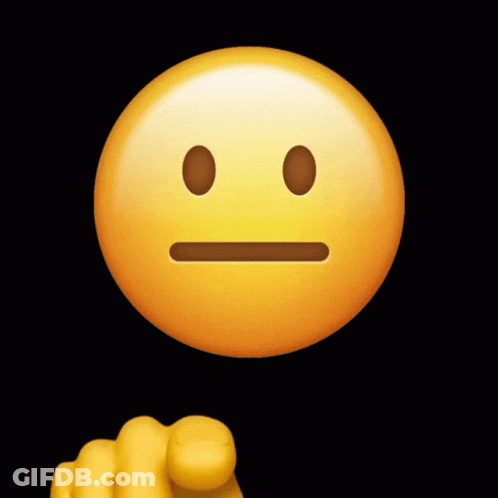 Yellow Smiley Pointing At Camera GIF