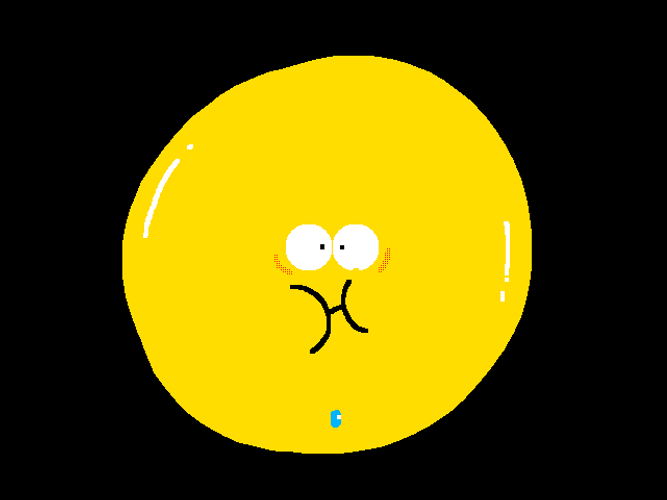 Yellow Smiley Puking Water GIF