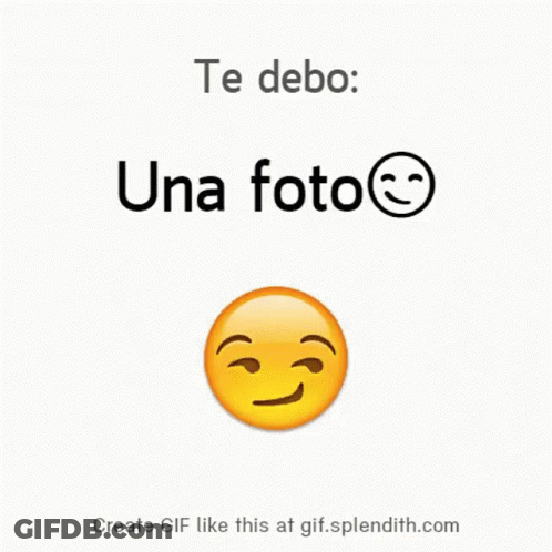 Yellow Smiley Te Debo Lo Que Quieras GIF