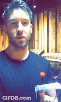 Yellow Smiley With Big Eyes And Teeth GIF