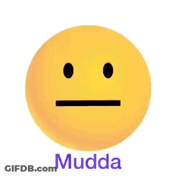 Yellow Smiley With Mudda GIF