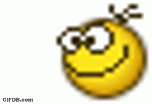 Yellow Smiley With Red Tongue Sticking Out GIF