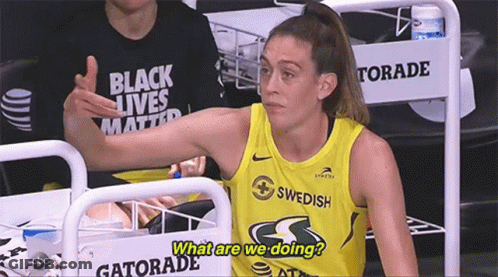 Yellow Swedish Woman Talking Black Lives Matter Man GIF