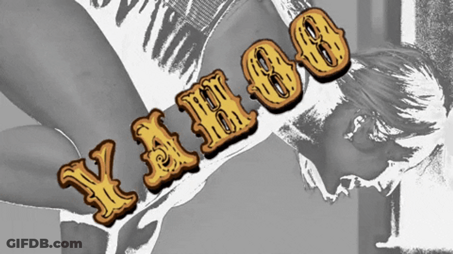 Yellow Yahoo Typography GIF