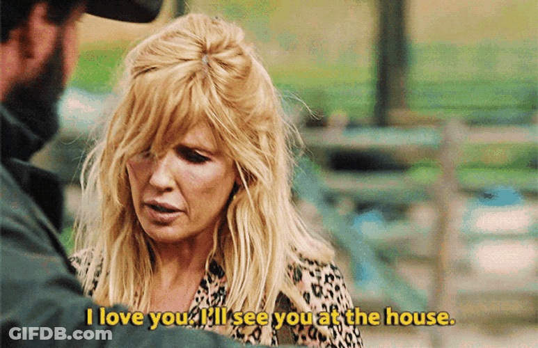 Yellowstone Beth Dutton I Love You GIF