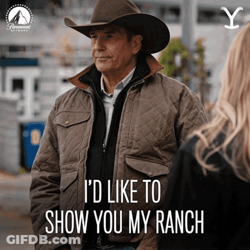 Yellowstone John Dutton Show You Around GIF