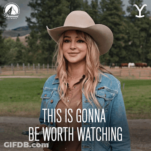 Yellowstone Laramie Smiling Worth Watching GIF